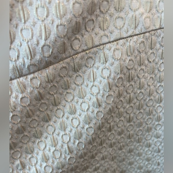 Lilly Pulitzer MAKENNA COCKTAIL SHORT GOLD METALLIC DOTTED JACQUARD - Picture 8 of 16